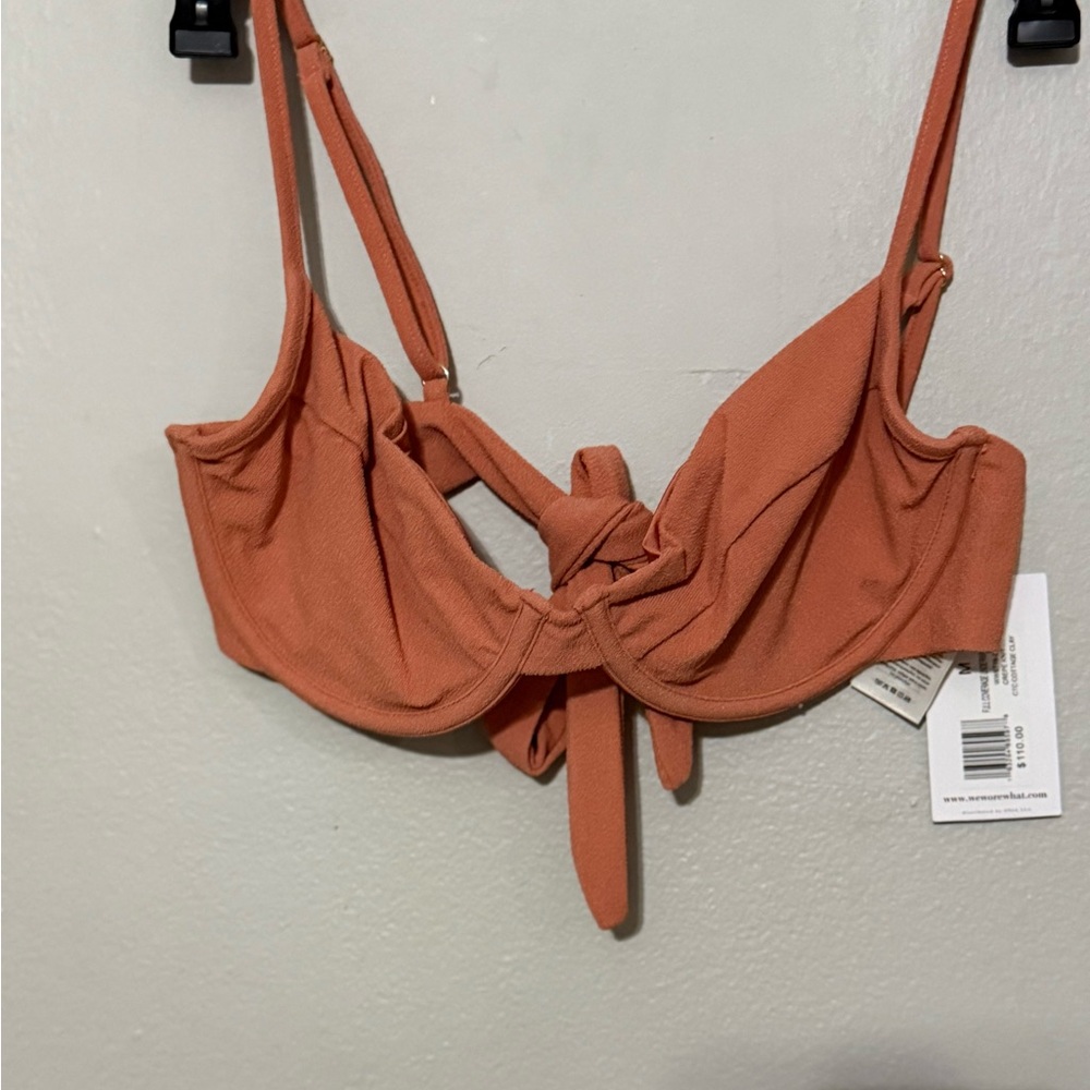 WeWoreWhat Cottage Clay Bikini Top